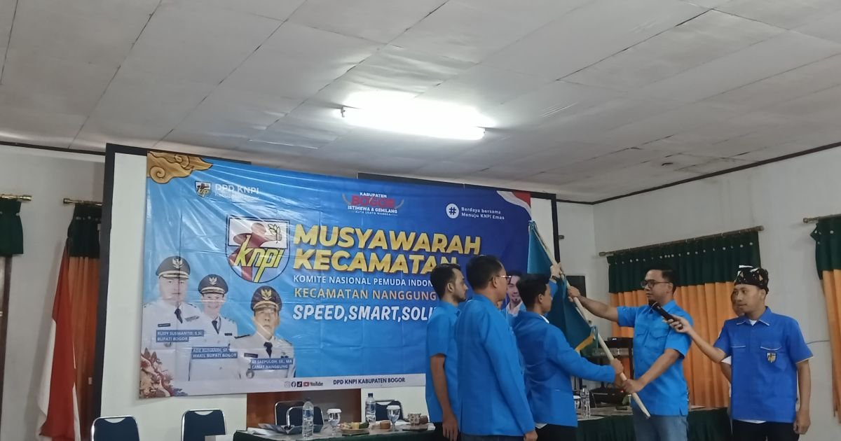 Koharudin Terpilih Aklamasi, KNPI Bogor Tuntaskan Muscam di Kecamatan Nanggung