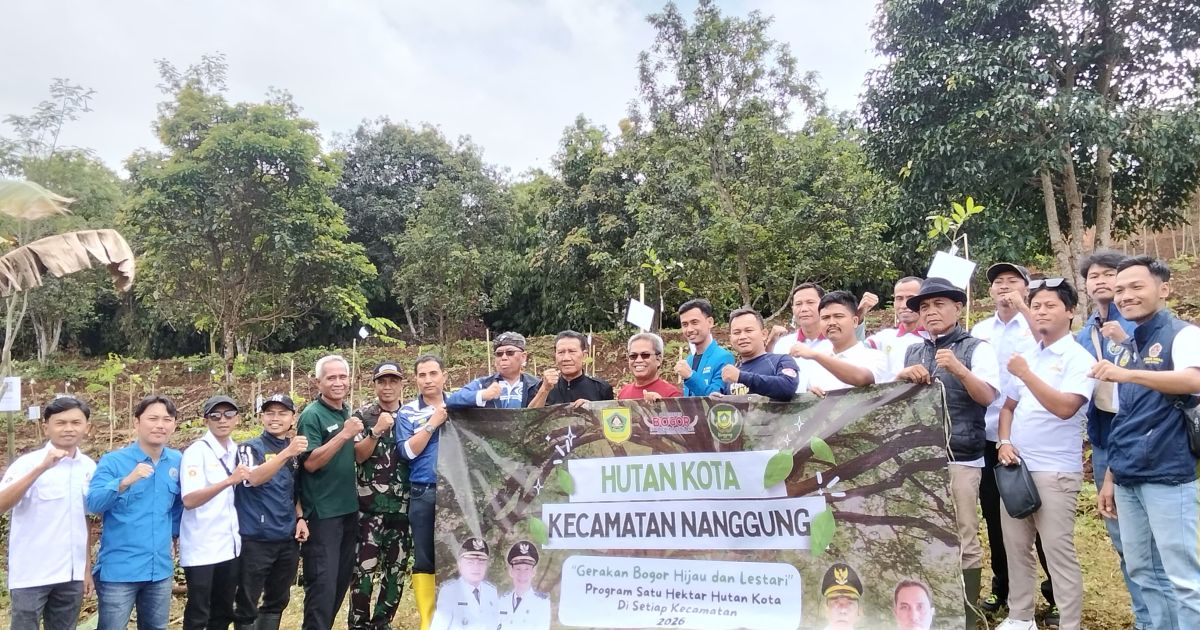 Kabupaten Bogor Gelar Program Hutan Kota Serentak di Setiap Kecamatan Ini Kata Kadis DPMD Hadijana!