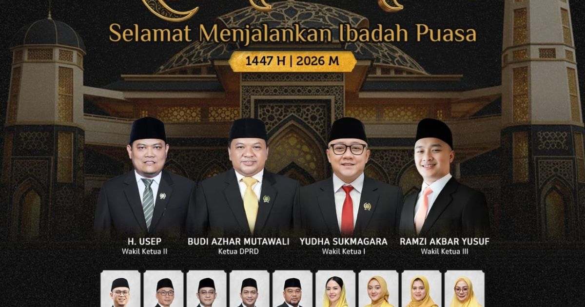 DPRD Kabupaten Sukabumi Doakan Seluruh Umat Islam Diberikan Kelancaran dalam Menjalankan Ibadah Puasa