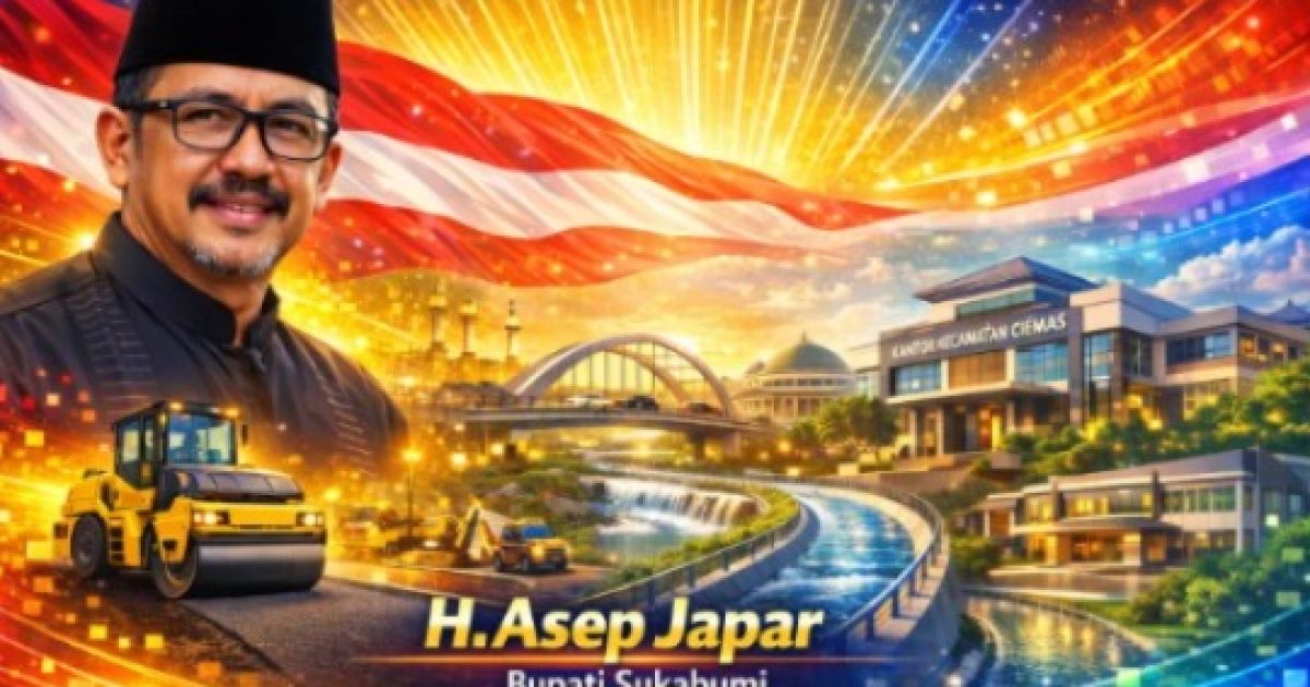 Satu Tahun Kepemimpinan Asep Japar-Andreas: Infrastruktur Jadi Tulang Punggung Visi Sukabumi Mubarokah