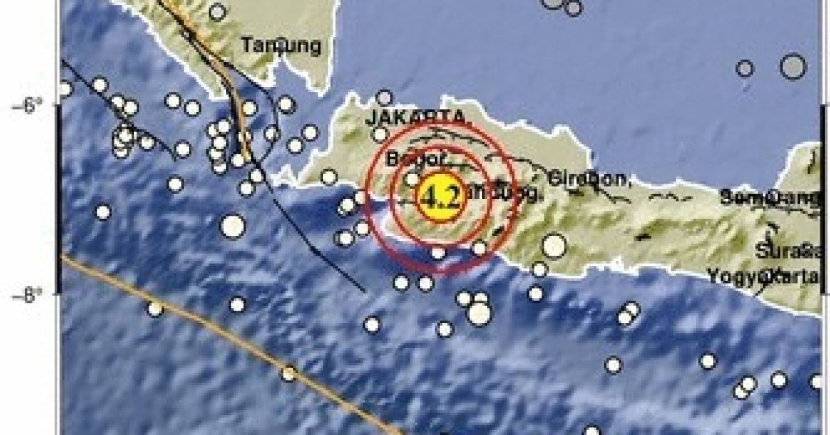 Gempa M 4,2 Guncang Sukabumi Dini Hari, Warga Diminta Tetap Tenang