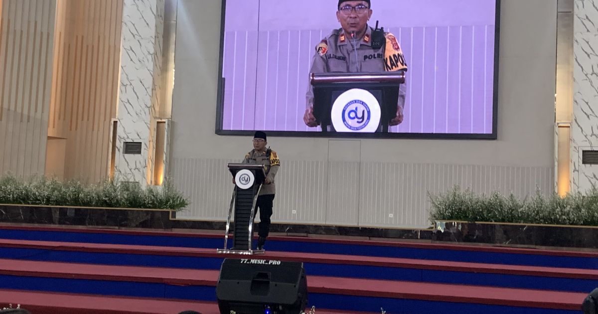 Kapolsek Dramaga Apresiasi Konsistensi Amaliyah Ramadhan ke-23 oleh Yayasan Doa Yatim di IPB Bogor