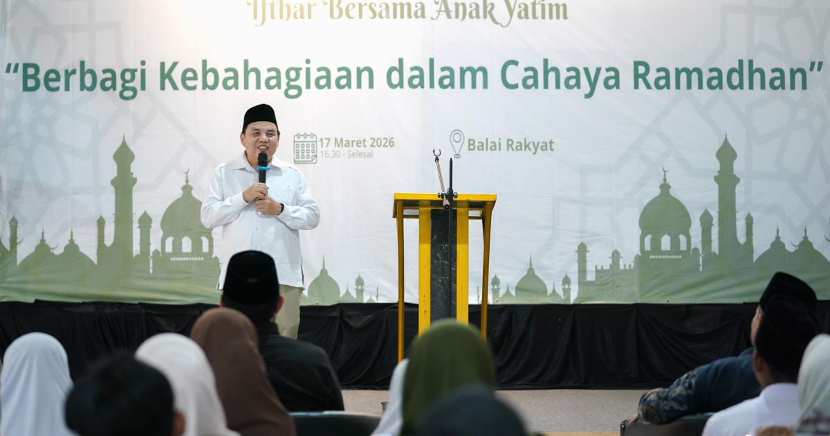 Cahaya Ramadhan, Keluarga Besar DPRD Kota Bogor Berbagi Kebahagiaan dengan Anak Yatim
