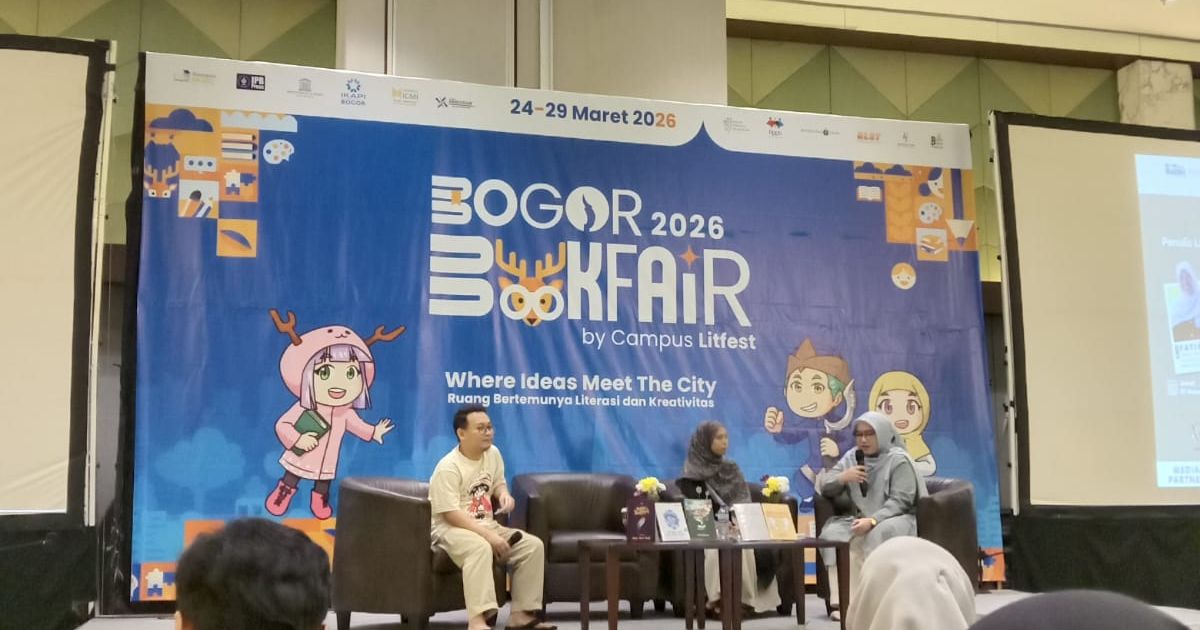 Bogor Book Fair 2026: Mengulik Suka Duka Menulis Lepas dan Berkomunitas