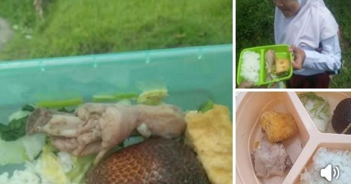 Diduga Makan Bergizi Gratis di Sukajaya, Viral Karna Distribusi Bermasalah