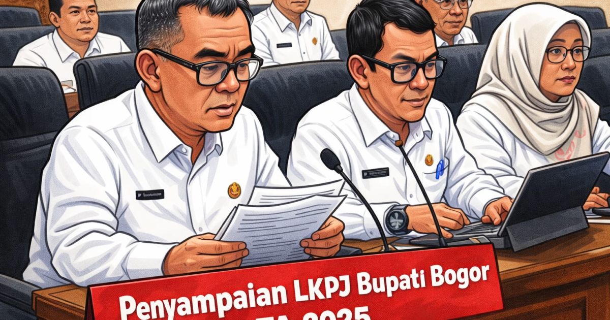 Sekda Kabupaten Bogor Sampaikan Ekspose LKPJ Bupati TA 2025 di DPRD