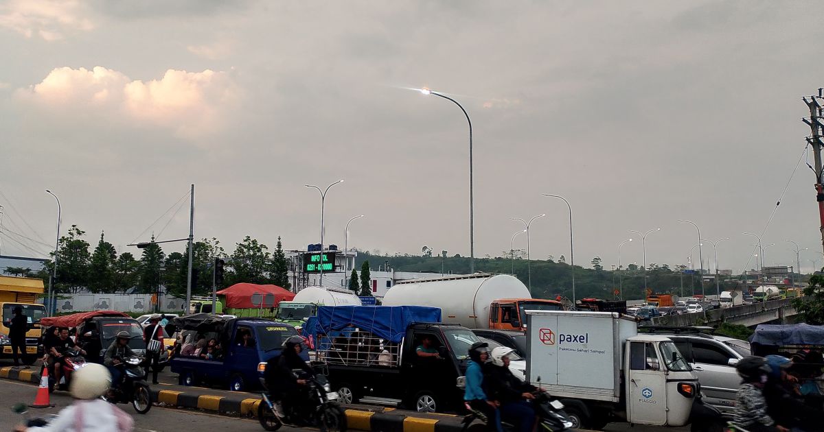 Efek One Way Puncak, Pengendara Beralih ke Jalur Sukabumi