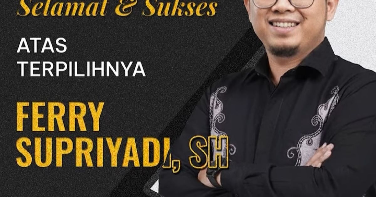 Feri Supriyadi Nahkodai HIPMI, DPRD Dorong Lahirnya Pengusaha Muda Tangguh