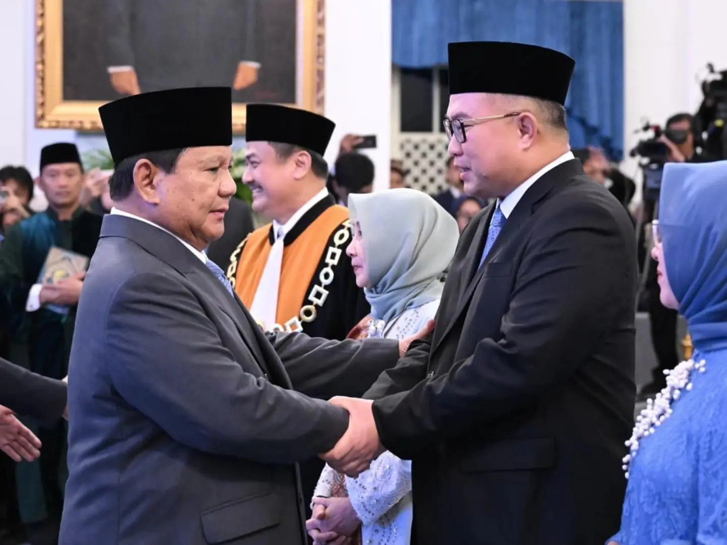 Presiden Prabowo Kukuhkan Arif Satria dan Amarulla Octavian, BRIN Siap Majukan Bangsa