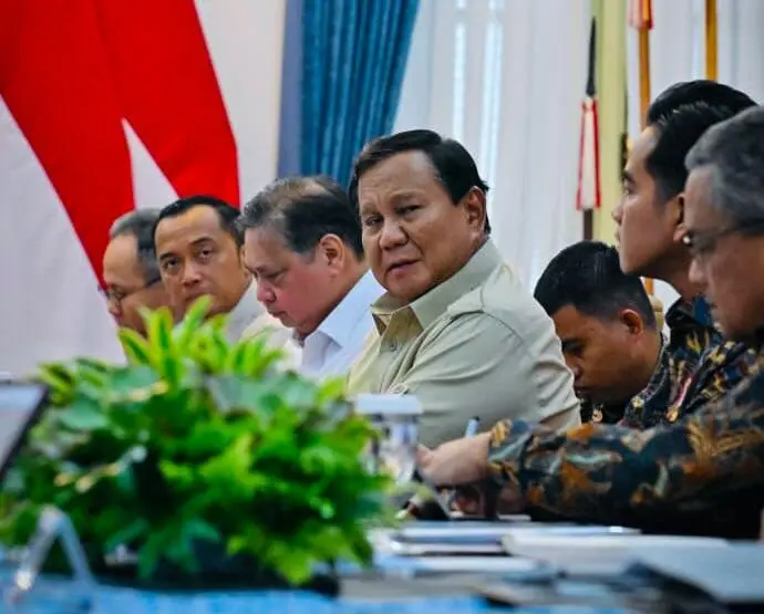 Prabowo Pantau Progres Program Prioritas, Anggaran Makan Bergizi Terserap Setengah!