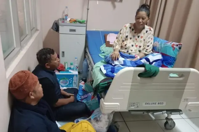 Jaro Midun Menyalakan Harapan dengan Semangat Sukabumi Mubarokah Kepada Pasien di RSUD Palabuhanratu