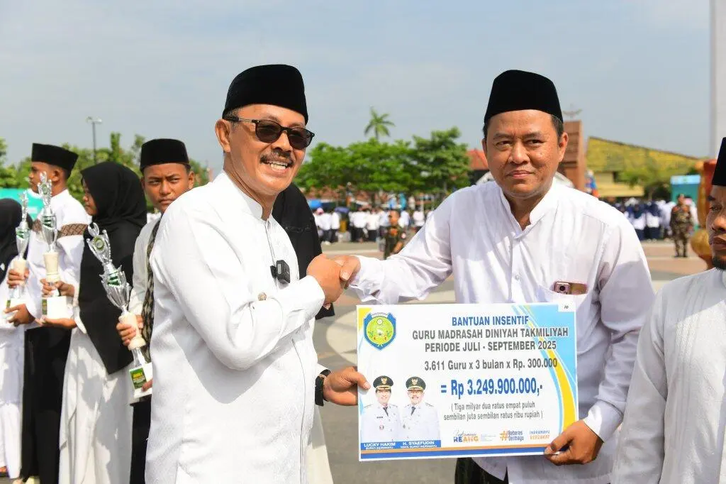Semangat Santri Menggelora di HSN Indramayu 2025: Siap Kawal Peradaban Dunia!