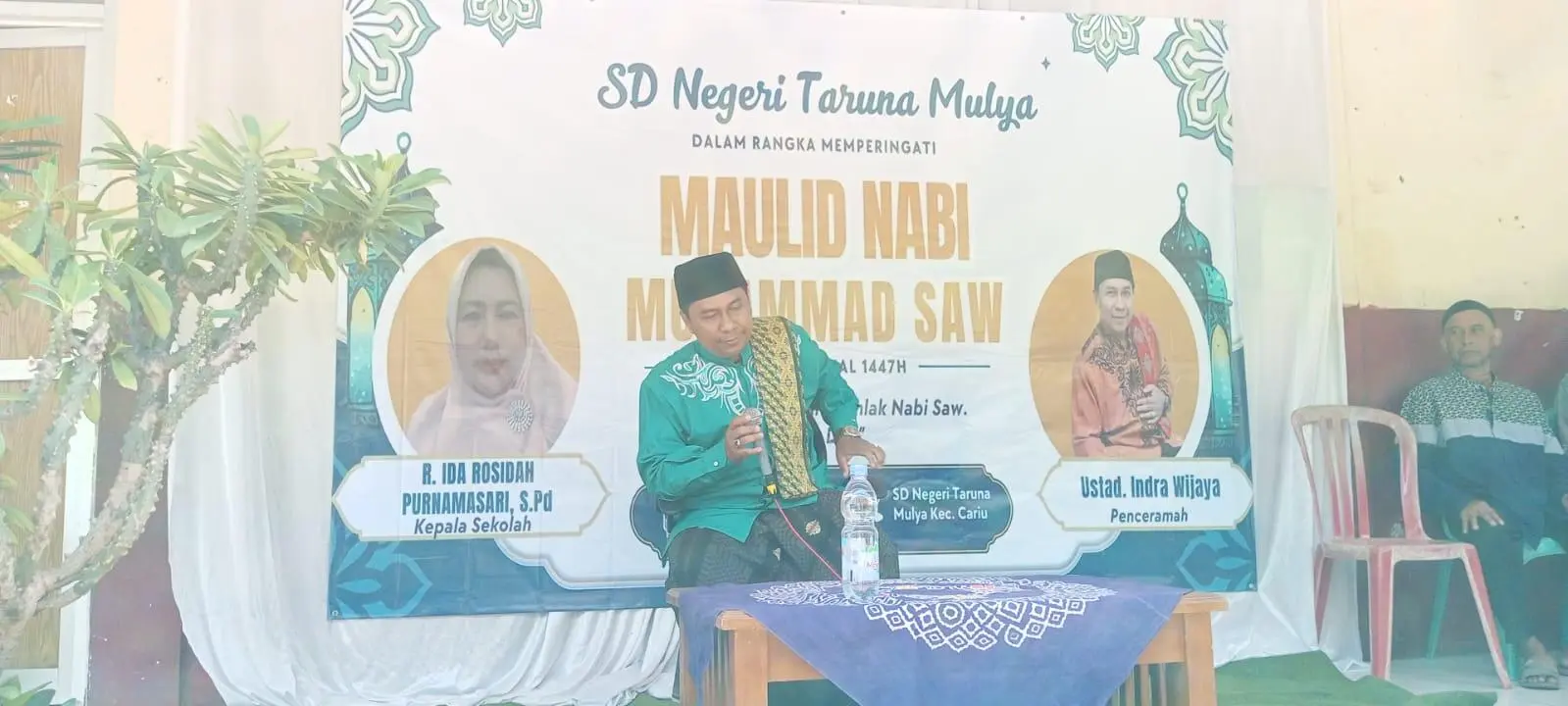 Semangat Maulid Nabi Muhammad SAW Membara di SDN Taruna Mulya