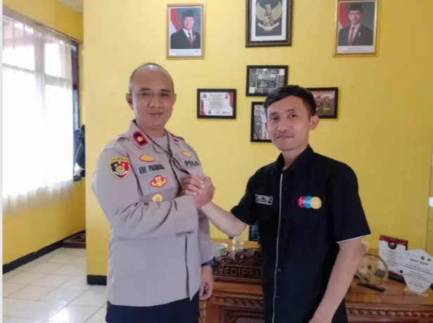 Polsek dan Jurnalis Pangalengan Satukan Langkah Lawan Hoaks, Jaga Kamtibmas Tetap Aman!