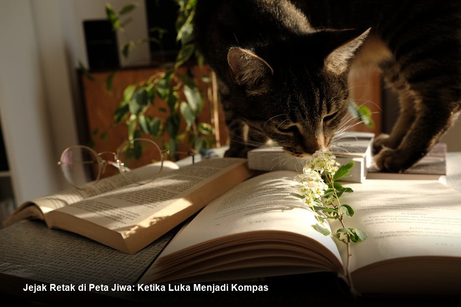 Jejak Retak di Peta Jiwa: Ketika Luka Menjadi Kompas