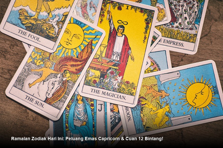 Ramalan Zodiak Hari Ini: Peluang Emas Capricorn & Cuan 12 Bintang!